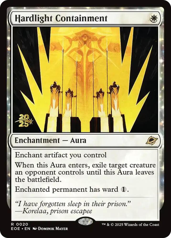 Hardlight Containment - Foil - Prerelease Promo
