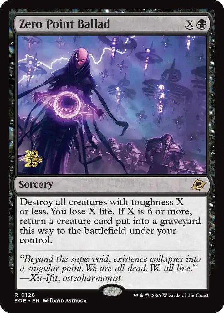 Zero Point Ballad - Foil - Prerelease Promo