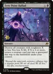 Zero Point Ballad - Foil - Prerelease Promo