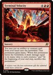 Terminal Velocity - Foil - Prerelease Promo