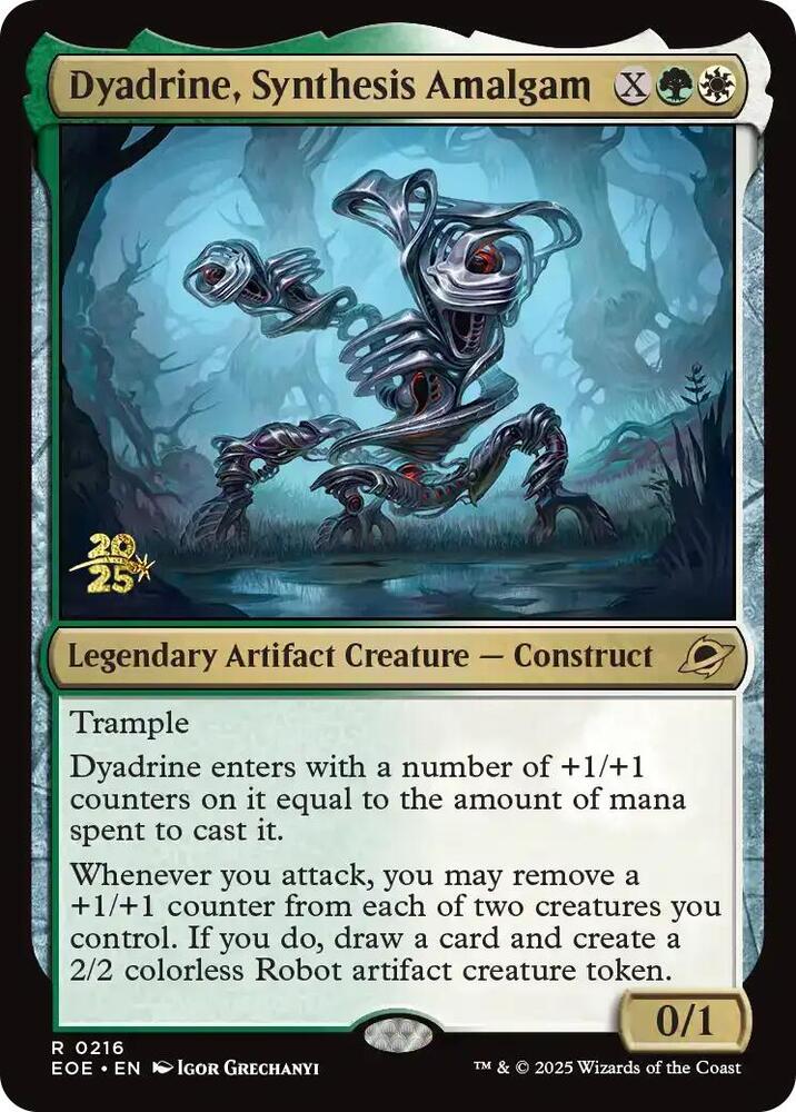 Dyadrine, Synthesis Amalgam - Foil - Prerelease Promo