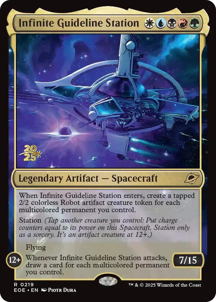 Infinite Guideline Station - Foil - Prerelease Promo