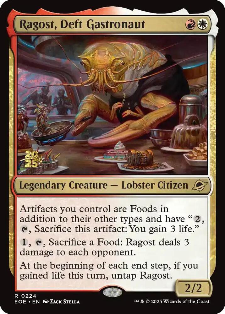 Ragost, Deft Gastronaut - Foil - Prerelease Promo