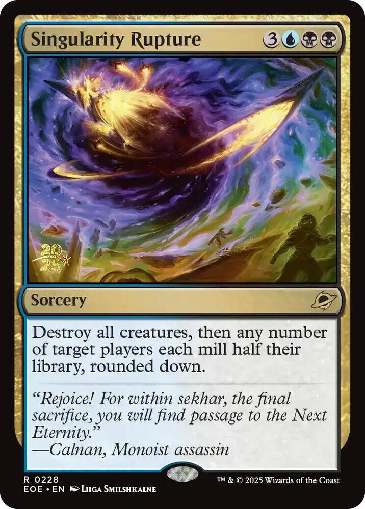 Singularity Rupture - Foil - Prerelease Promo