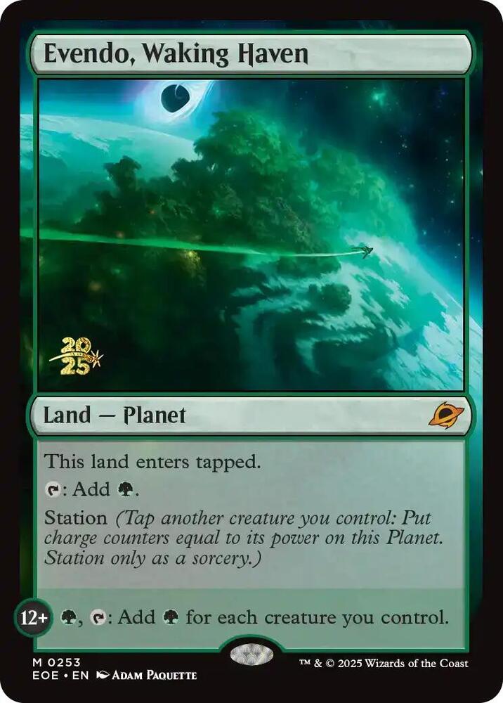 Evendo, Waking Haven - Foil - Prerelease Promo