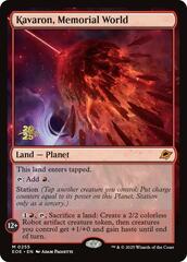 Kavaron, Memorial World - Foil - Prerelease Promo
