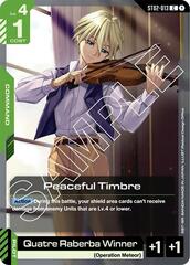 Peaceful Timbre - ST02-013 - Common