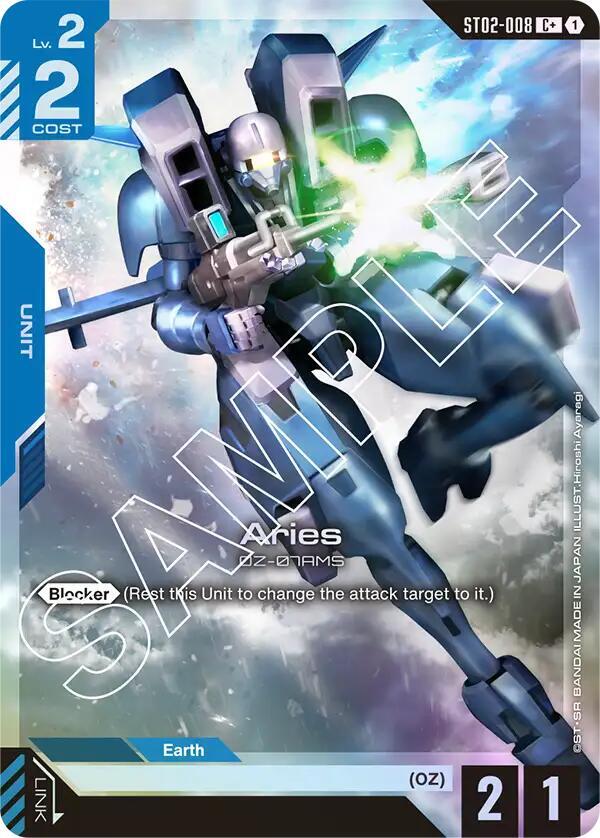 Aries (C+) - ST02-008 - Common - Holo