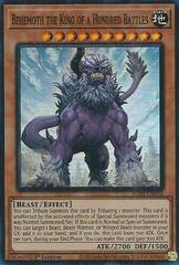Behemoth the King of a Hundred Battles - JUSH-EN050 - Super Rare - 1st Edition