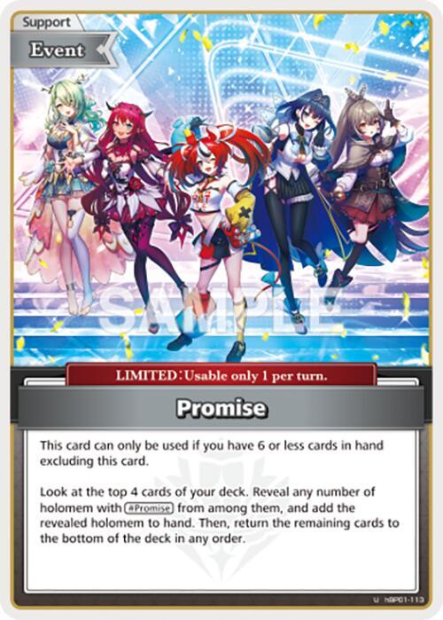 Promise (U) (hBP01-113)