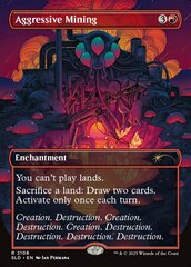 Aggressive Mining - Galaxy Foil