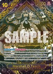Marshall.D.Teach (SP) (Gold) - OP09-093 - SR - Foil
