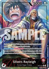 Silvers Rayleigh (Alternate Art) - OP12-001 - L - Foil