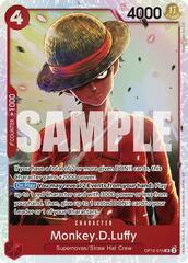 Monkey.D.Luffy - OP12-015 - SR - Foil