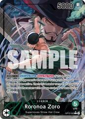 Roronoa Zoro (020) (Alternate Art) - OP12-020 - L - Foil