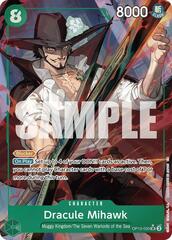 Dracule Mihawk (Alternate Art) - OP12-030 - SR - Foil
