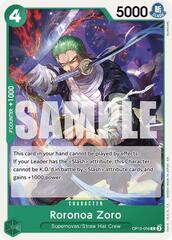 Roronoa Zoro (036) - OP12-036 - C