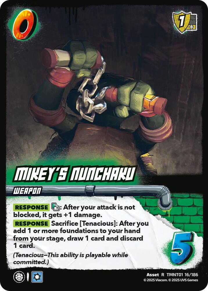 Mikeys Nunchaku - Foil
