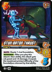 Stun-Baton Thrust - Foil