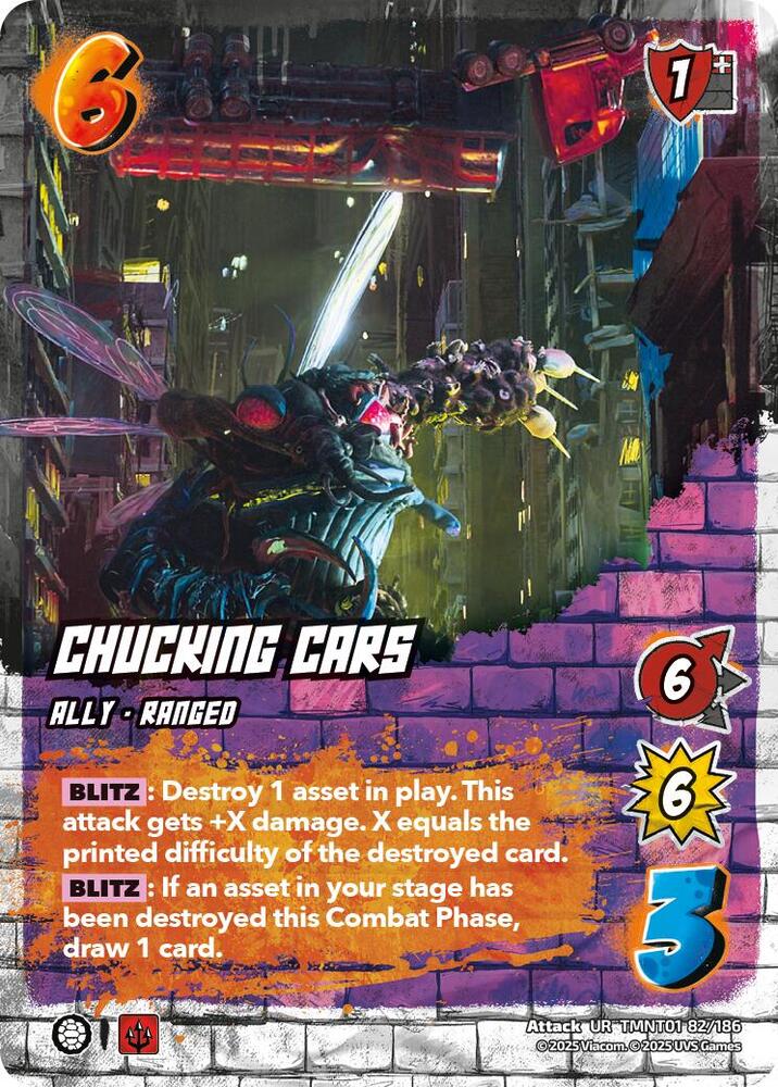 Chucking Cars - Foil
