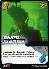 Replicate His Research - Foil