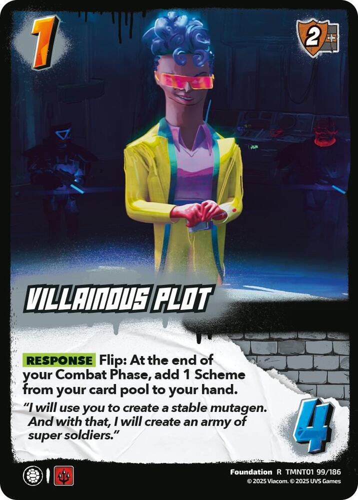 Villainous Plot - Foil