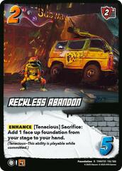 Reckless Abandon - Foil