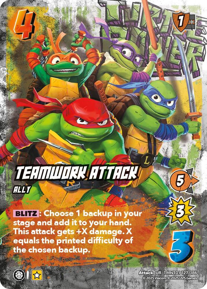 Teamwork Attack - Foil