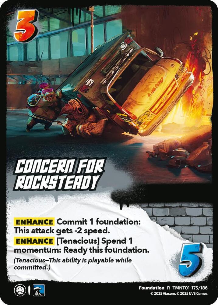 Concern for Rocksteady - Foil
