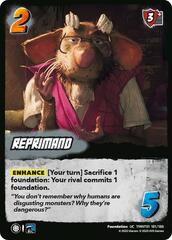 Reprimand