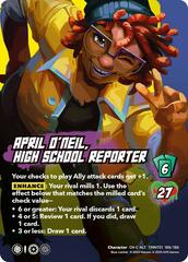 April O'Neil, High School Reporter (Alternate Art) - Foil