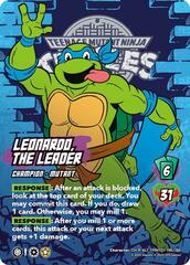 Leonardo, the Leader (Alternate Art) (196) - Foil
