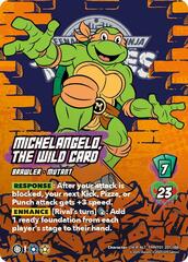 Michelangelo, the Wild Card (Alternate Art) (201) - Foil