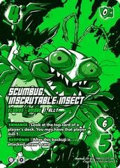 Scumbug, Inscrutable Insect (Alternate Art) - Foil