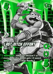 Last-Ditch Effort (Alternate Art) - Foil