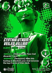 Cynthia Utrom, Veiled Villain (Alternate Art) - Foil