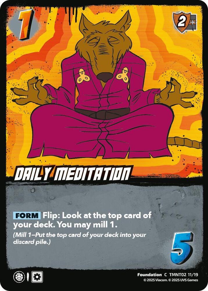 Daily Meditation (TMNT02)