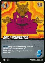 Daily Meditation (TMNT02)