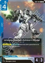 Unicorn Gundam (Unicorn Mode) (Launch Event) - GD01-005 - Rare - Holo