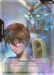 Resource (RP-001) (Mobile Suit Gundam Wing) - RP-001 - Promo - Holo