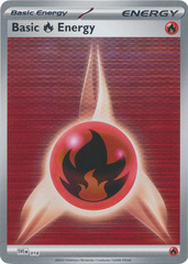 Basic Fire Energy - 018 - Reverse Holo