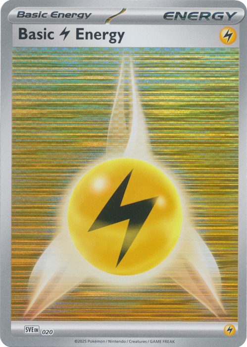 Basic Lightning Energy - 020 - Reverse Holo
