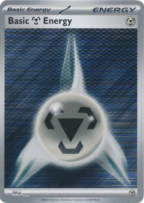 Basic Metal Energy - 024 - Reverse Holo