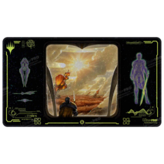 Ultra Pro - Edge of Eternities Adagia, Windswept Bastion Holofoil Playmat for Magic: The Gathering