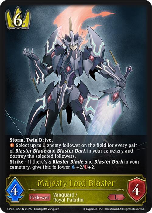 Majesty Lord Blaster - CP03-022EN - L