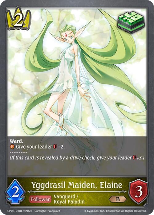 Yggdrasil Maiden, Elaine - CP03-038EN - B