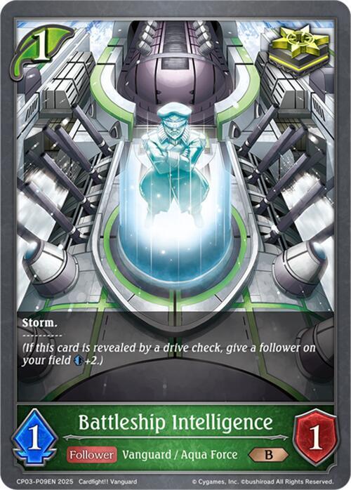 Battleship Intelligence - CP03-P09EN - P - Foil