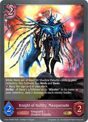Knight of Nullity, Masquerade - CP03-P59EN - P - Foil
