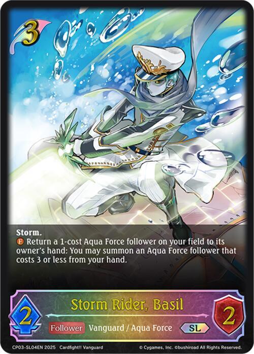 Storm Rider, Basil - CP03-SL04EN - SL - Foil