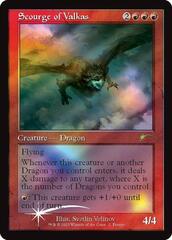 Scourge of Valkas - Foil - Retro Frame